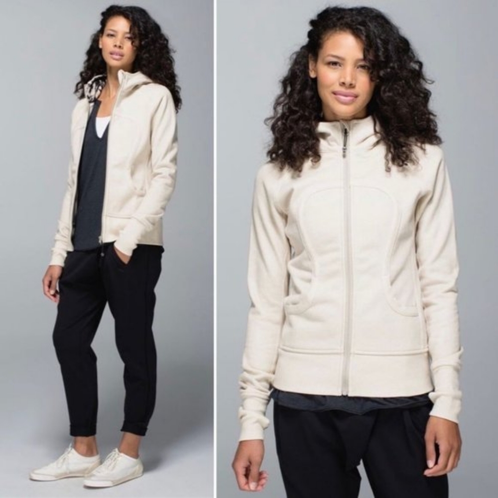 Lululemon Scuba Hoodie II Cream Angel Wing Mojave Tan